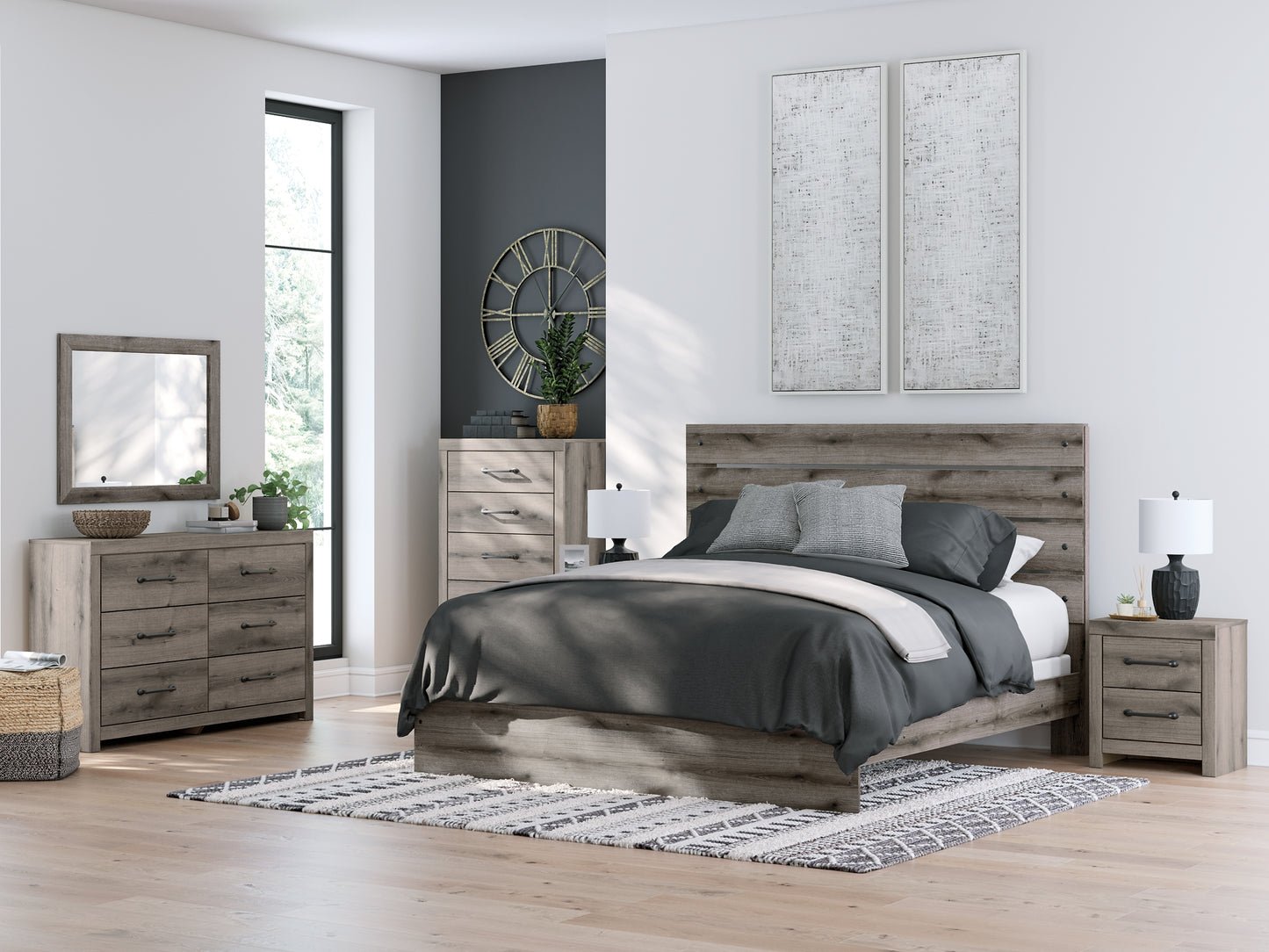 Ashley Express - Graystorm Panel Bed