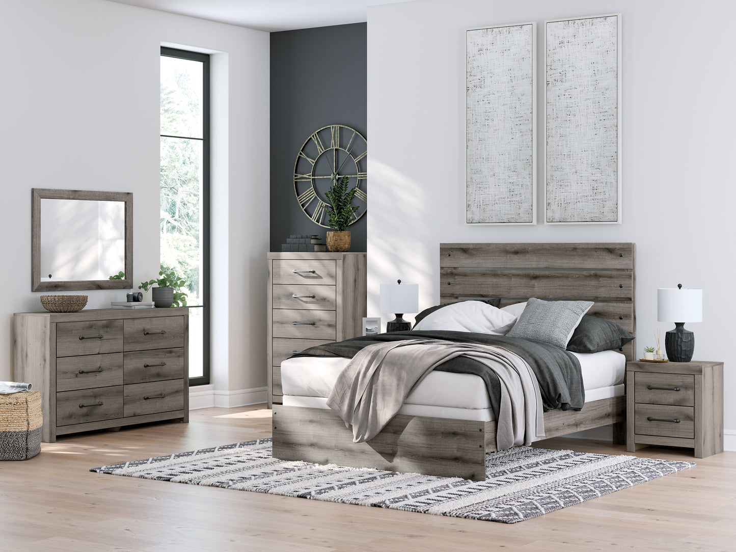 Ashley Express - Graystorm Panel Bed
