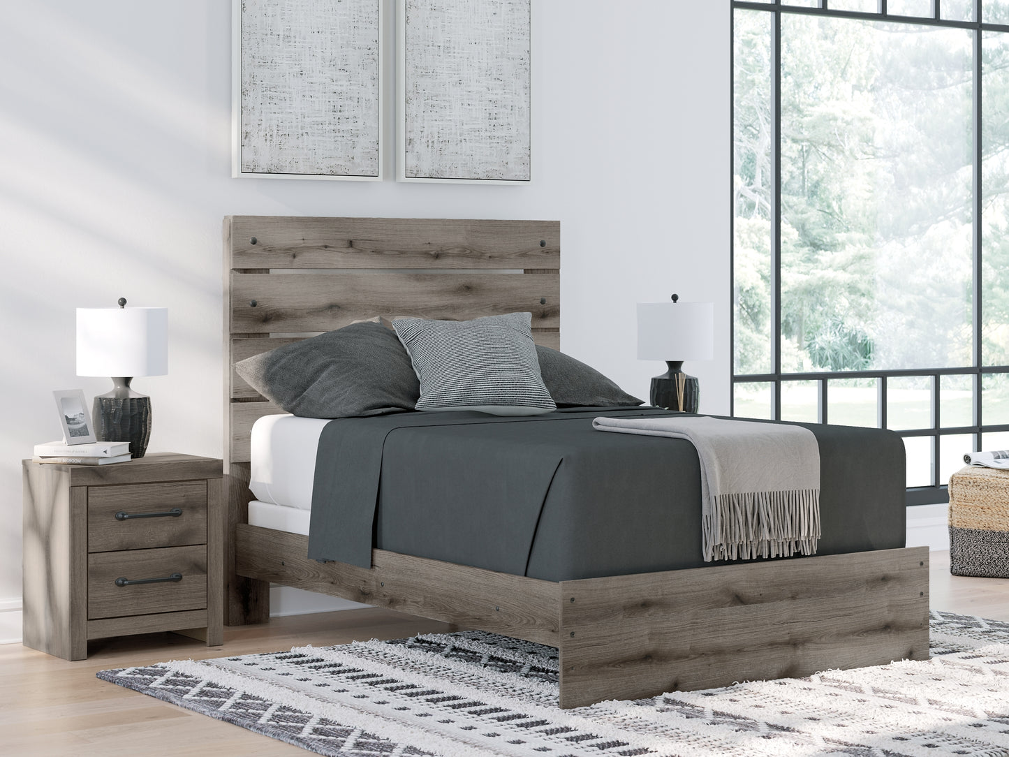 Ashley Express - Graystorm Panel Bed