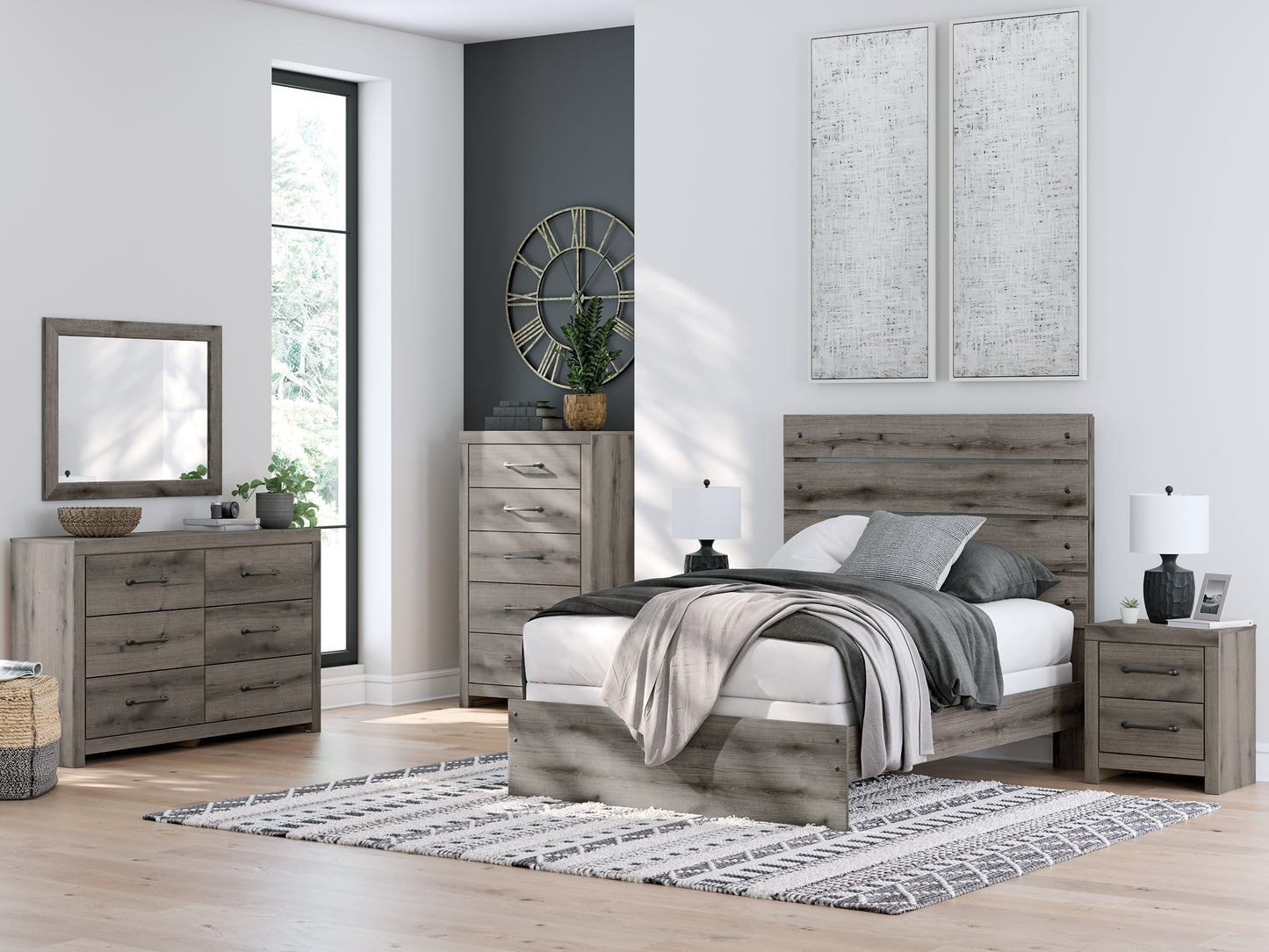 Ashley Express - Graystorm Panel Bed