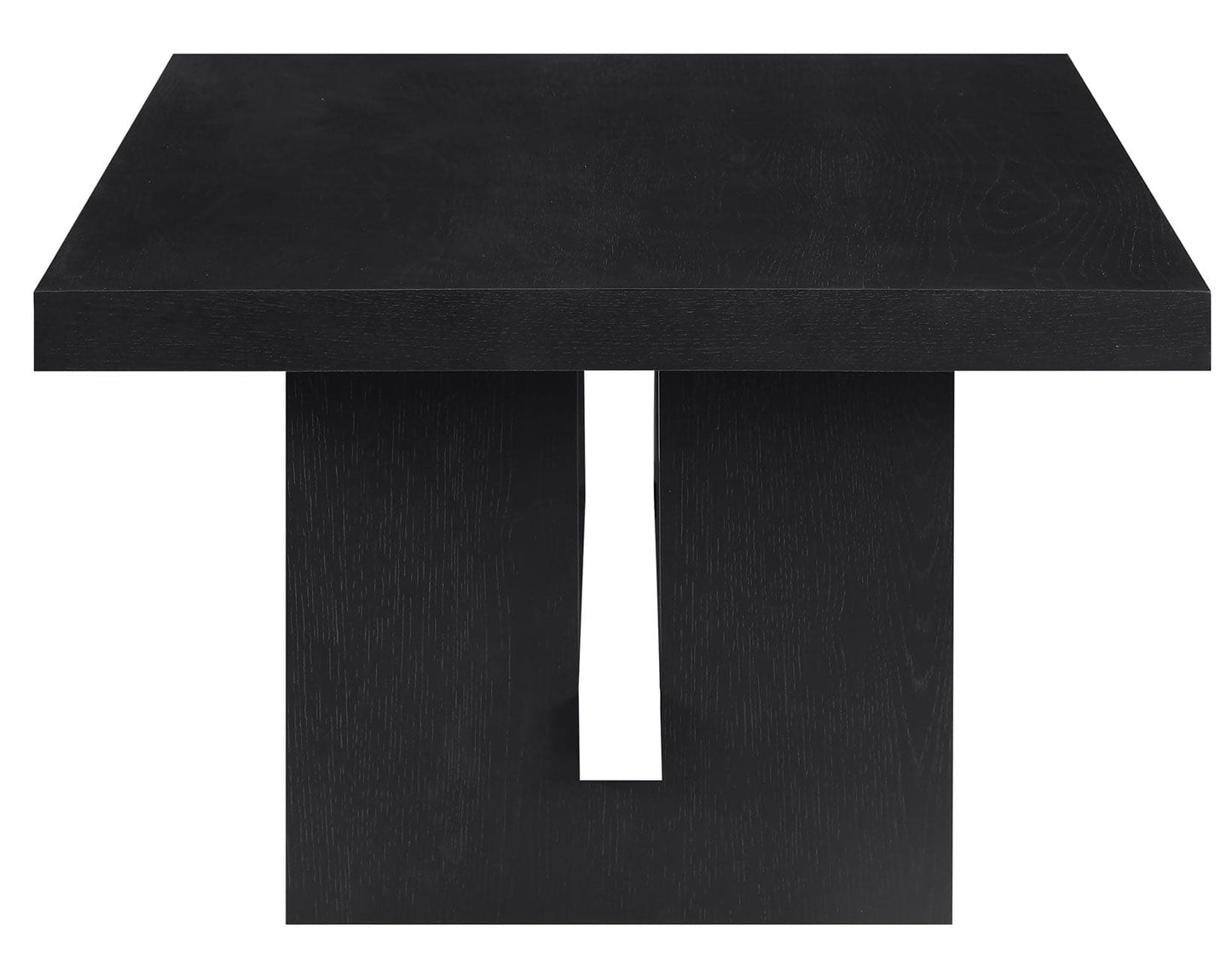 Aubrey 48″ Coffee Table, Black Finish