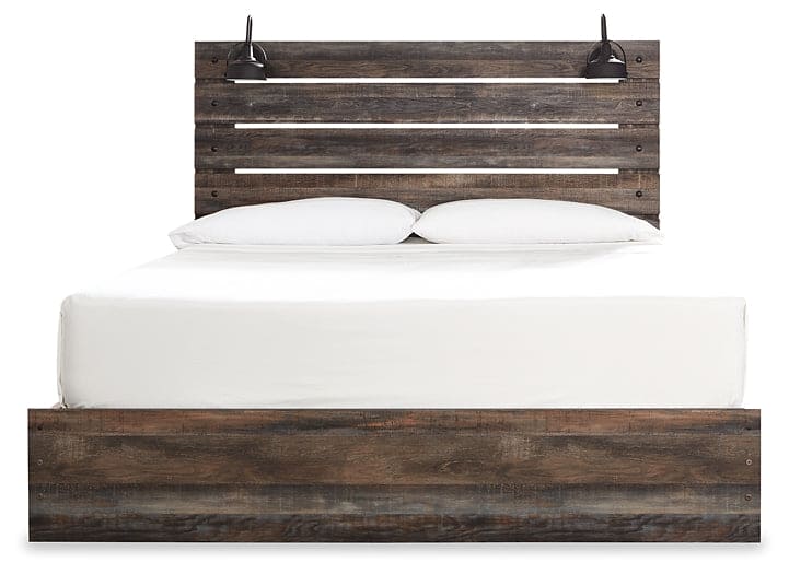 Drystan Panel Bed With 4 Storage Drawers