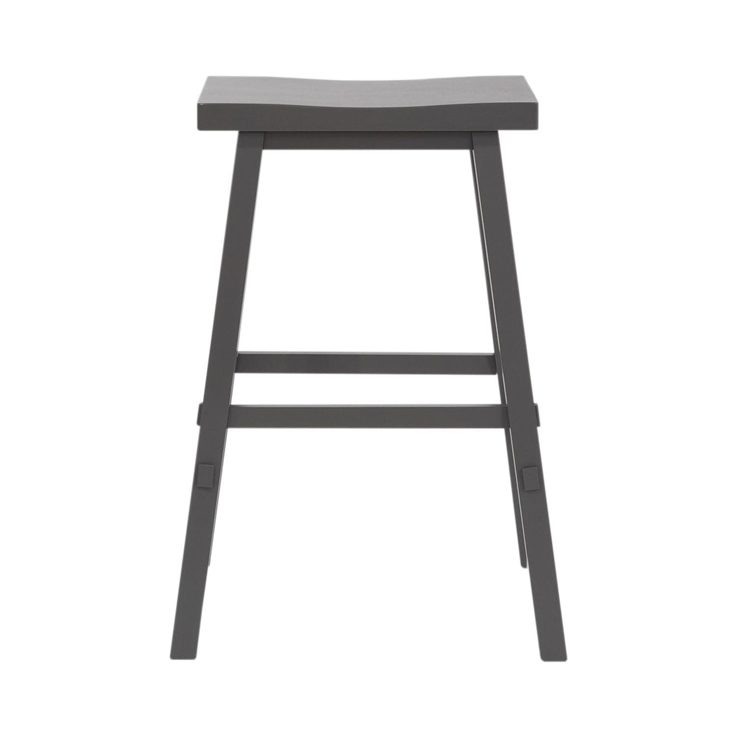 Creations - 24 Inch Sawhorse Counter Stool- Gray