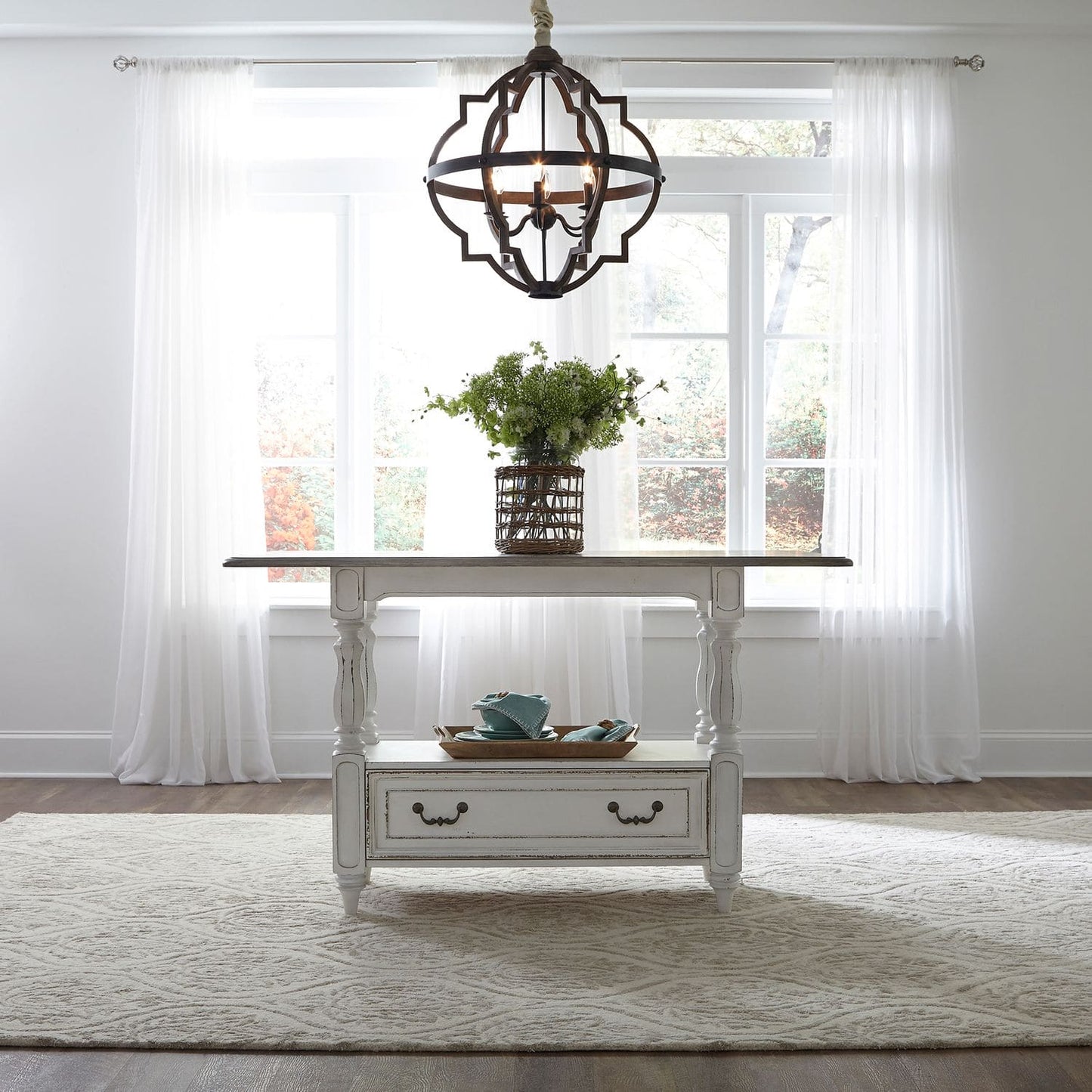 Magnolia Manor - 5 Piece Gathering Table Set