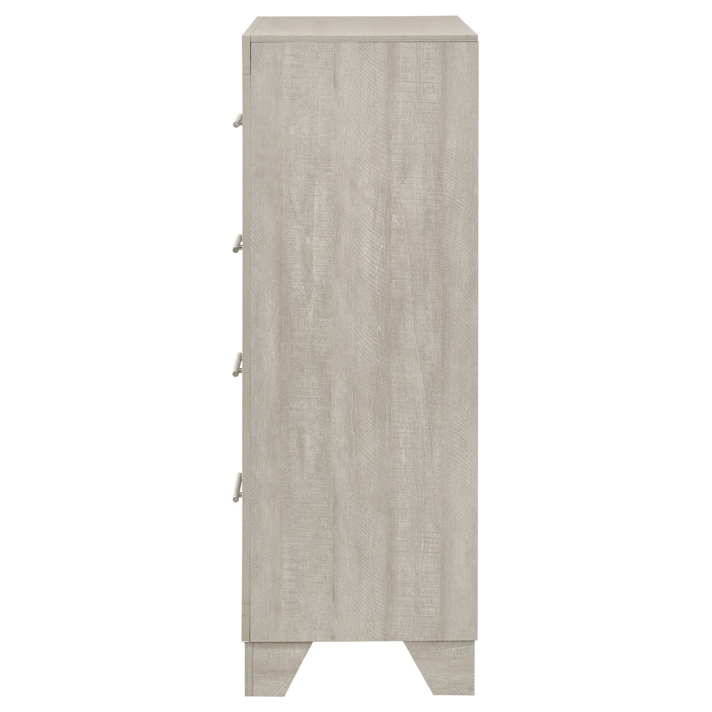 Trenton 4-drawer Bedroom Chest of Drawers Rustic Cream