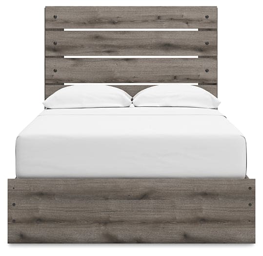 Graystorm  Panel Storage Bed