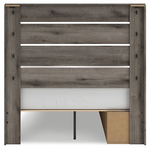Graystorm Panel Storage Bed