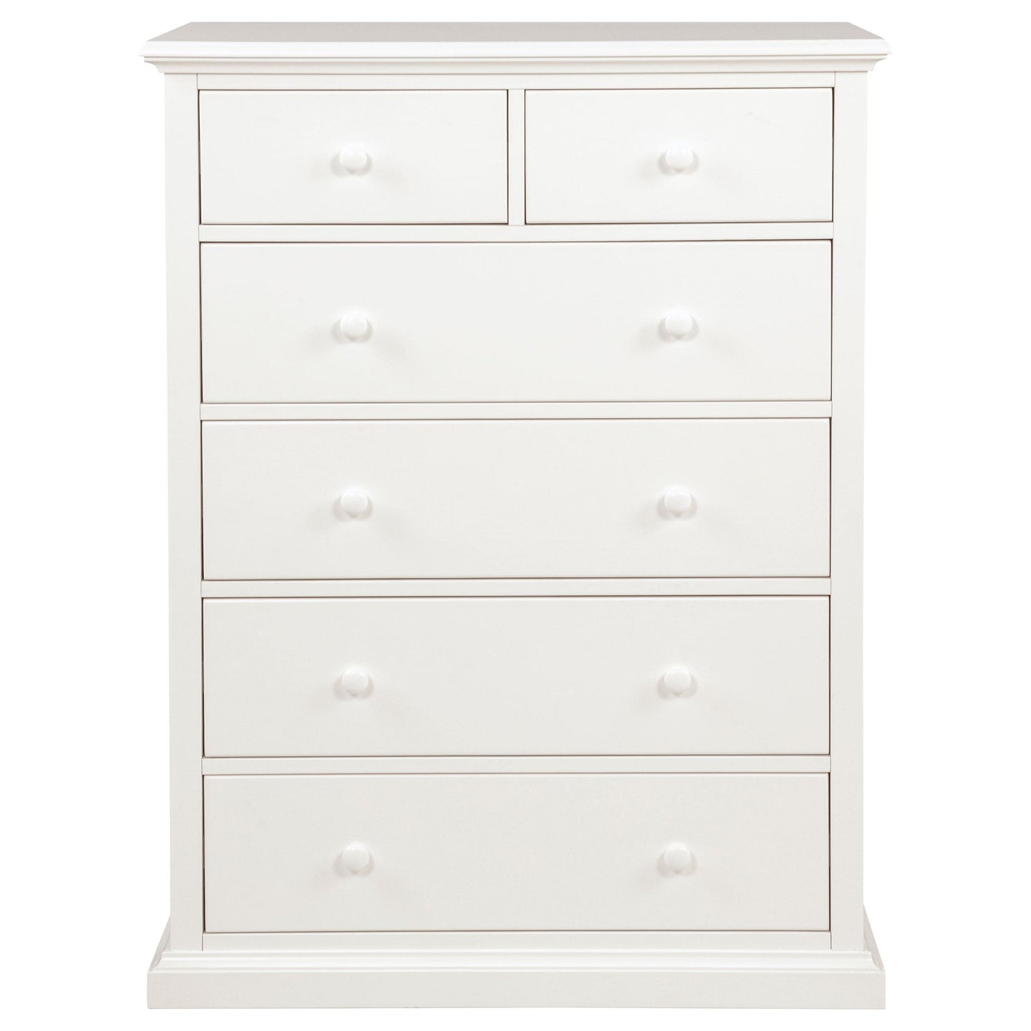 Sumerlin 6-drawer Bedroom Chest of Drawers White