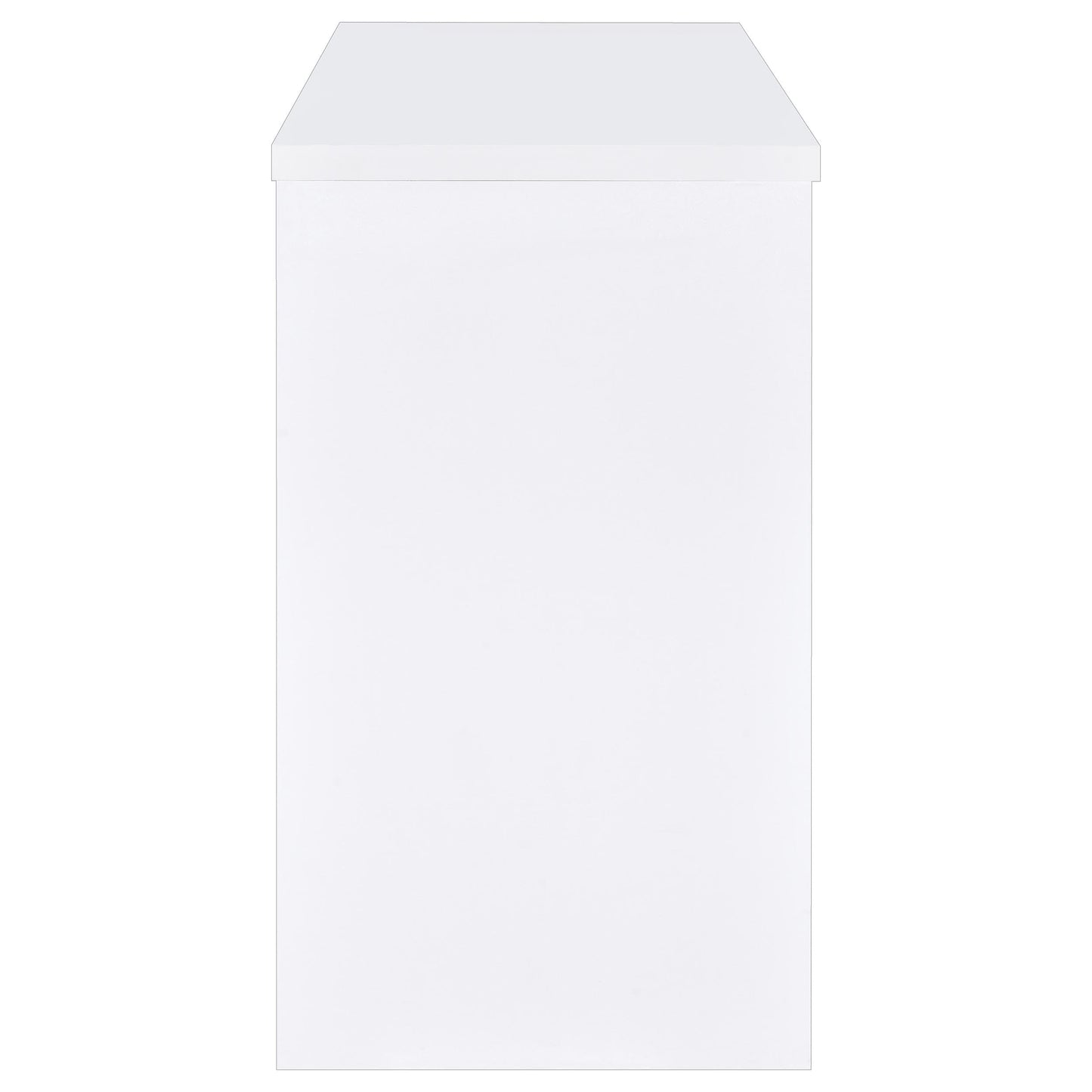 Topanga Engineered Wood Freestanding Home Bar White