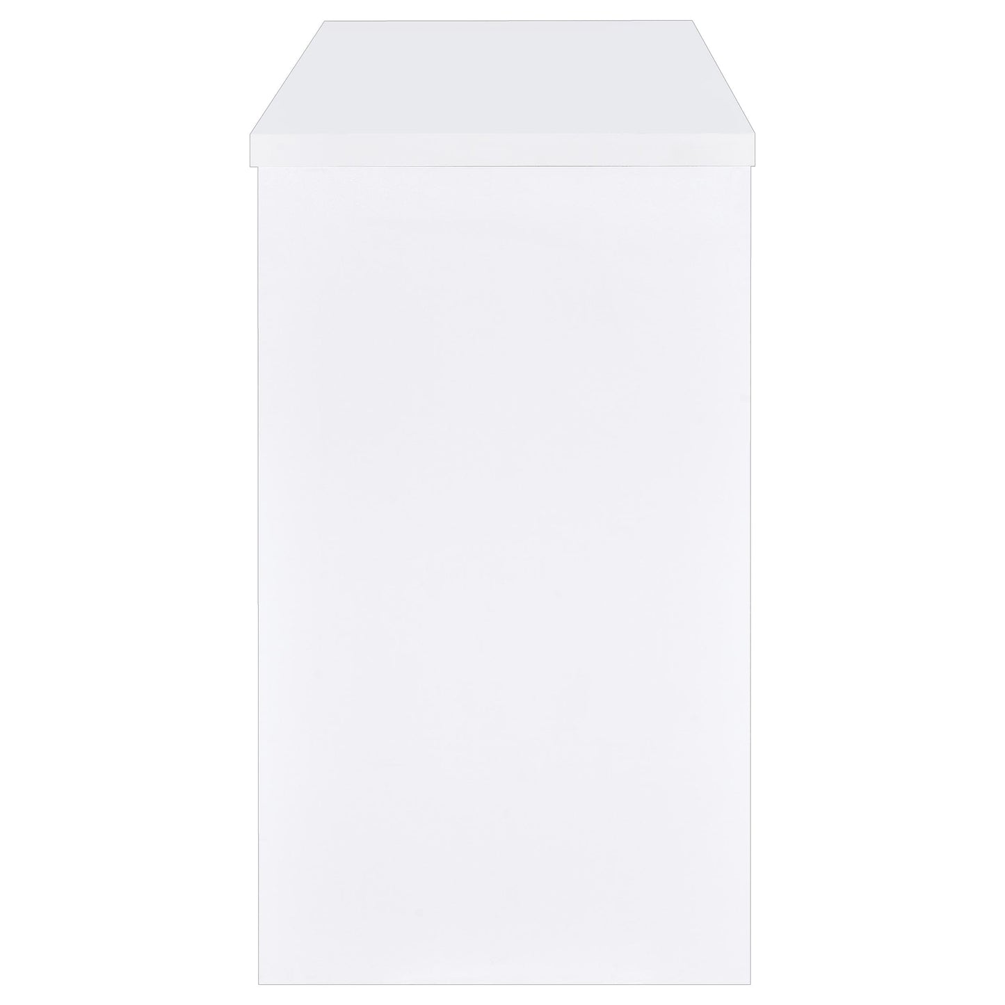 Topanga Engineered Wood Freestanding Home Bar White