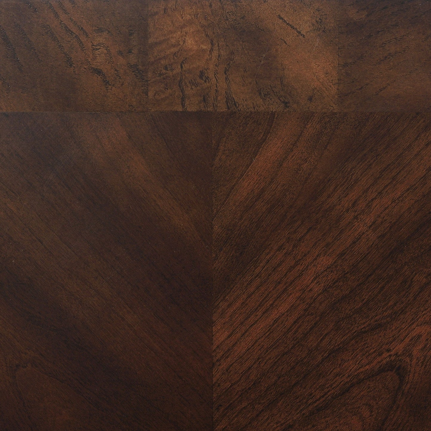 Laney 2-piece Glass Top Coffee and End Table Set Dark Merlot