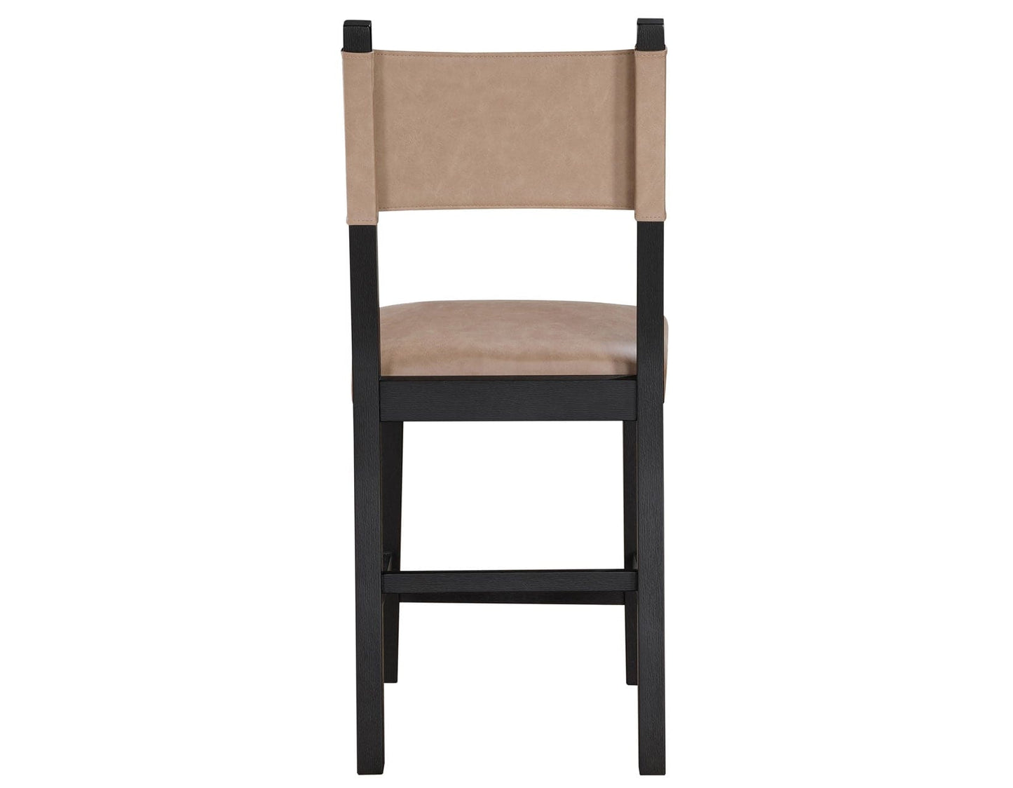 Aubrey 5-Piece 59.5″ Counter Dining Set, Black Finish