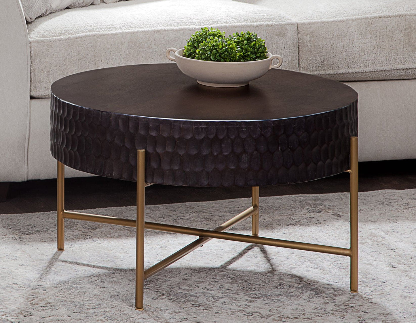 Bobbi 30″ Round Coffee Table