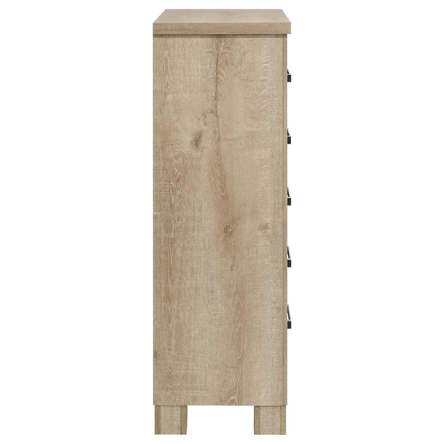 Oakglen 5-drawer Bedroom Chest of Drawers Weathered Oak