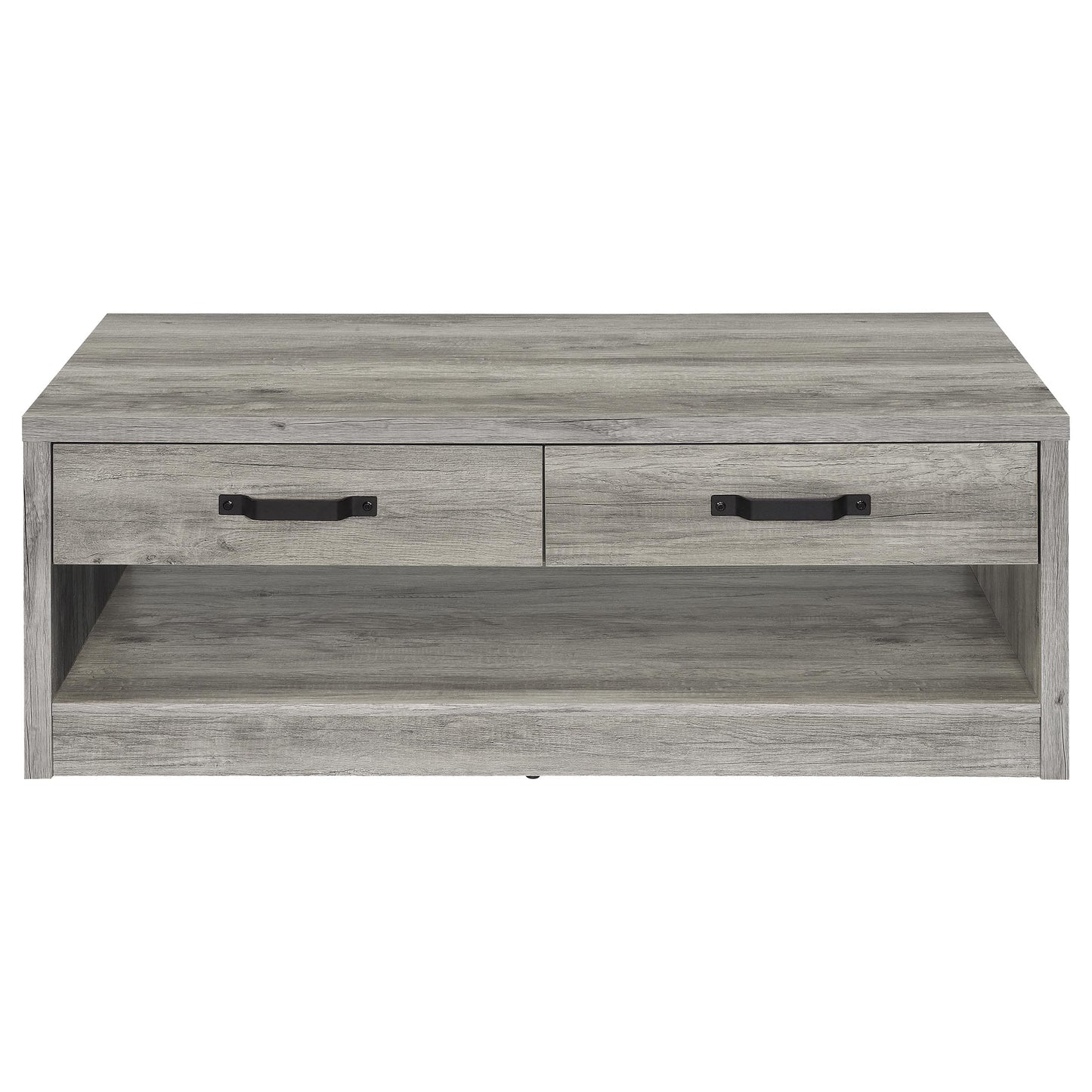Felix 2-piece Coffee and End Table Set Grey Driftwood