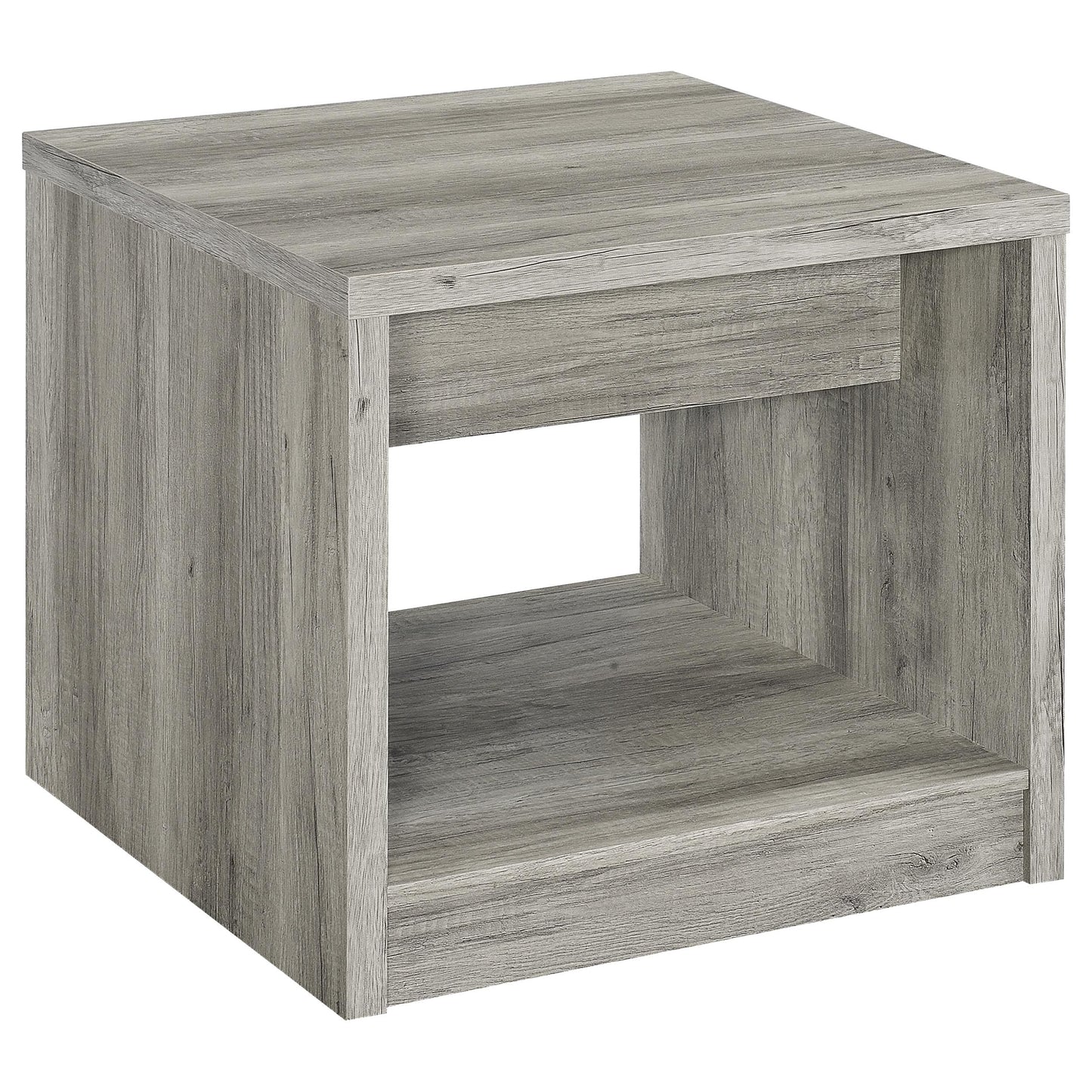 Felix 3-piece Coffee and End Table Set Grey Driftwood
