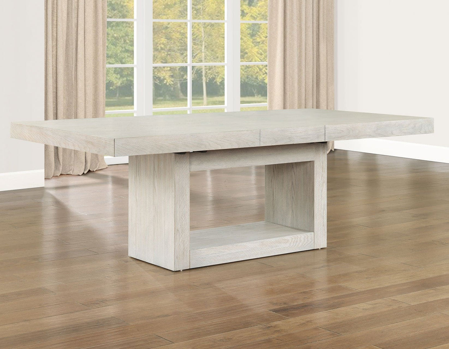 Garland 70 – 88-inch Table Top w/18-inch Leaf, Greige Finish
