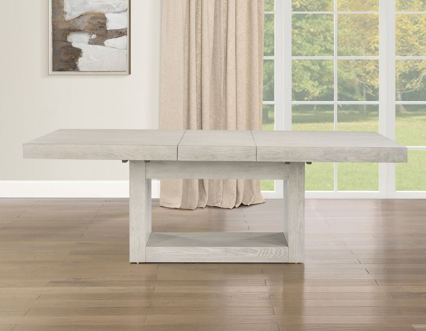 Garland 70 – 88-inch Table Top w/18-inch Leaf, Greige Finish