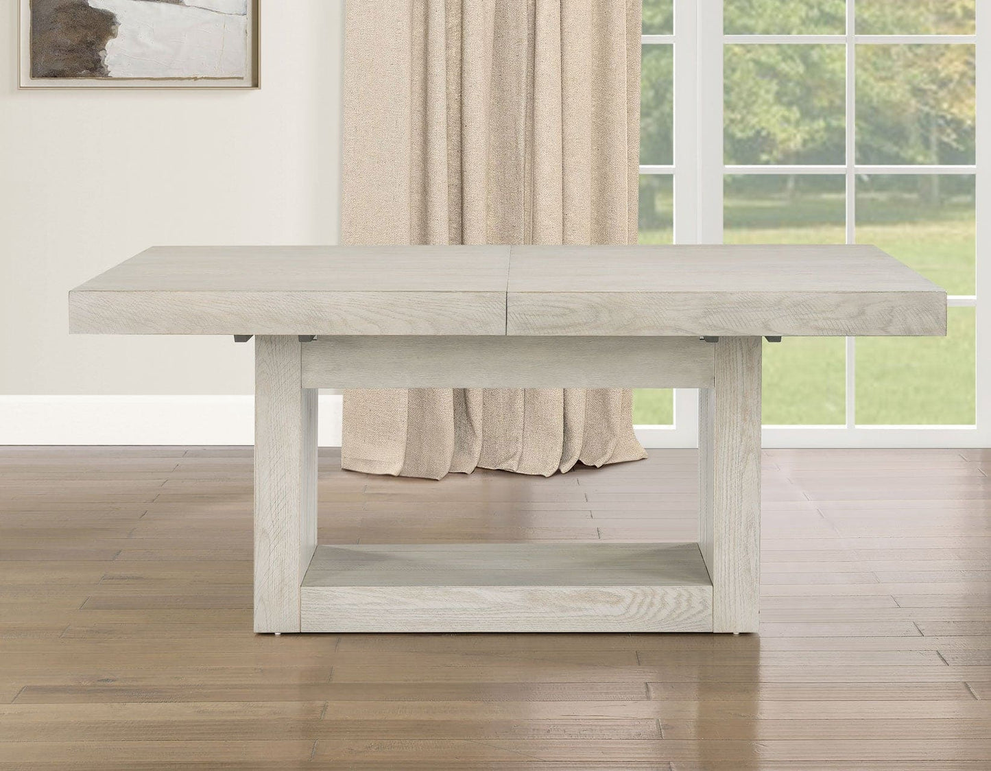 Garland 70 – 88-inch Table Top w/18-inch Leaf, Greige Finish