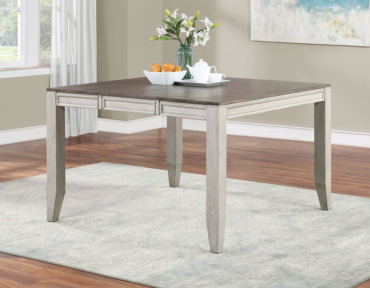 Abacus 5-Piece Counter Dining Set
(Counter Table & 4 Counter Chairs)