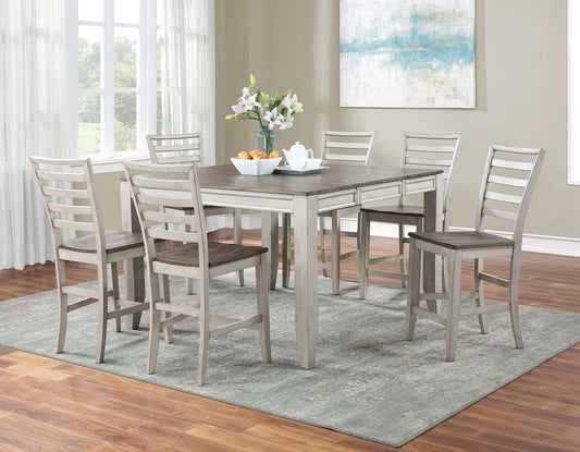 Abacus 5-Piece Counter Dining Set
(Counter Table & 4 Counter Chairs)