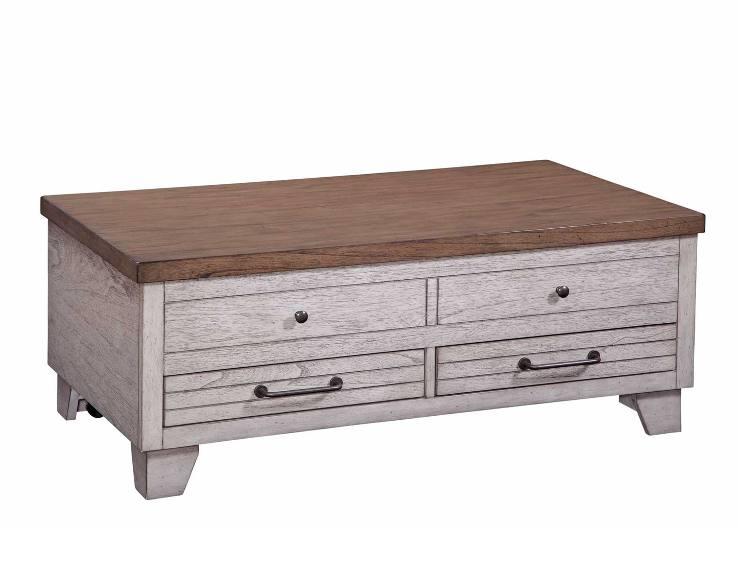 Bear Creek 3-Piece Lift-Top Cocktail Set
(Lift-Top Cocktail & 2 End Tables)