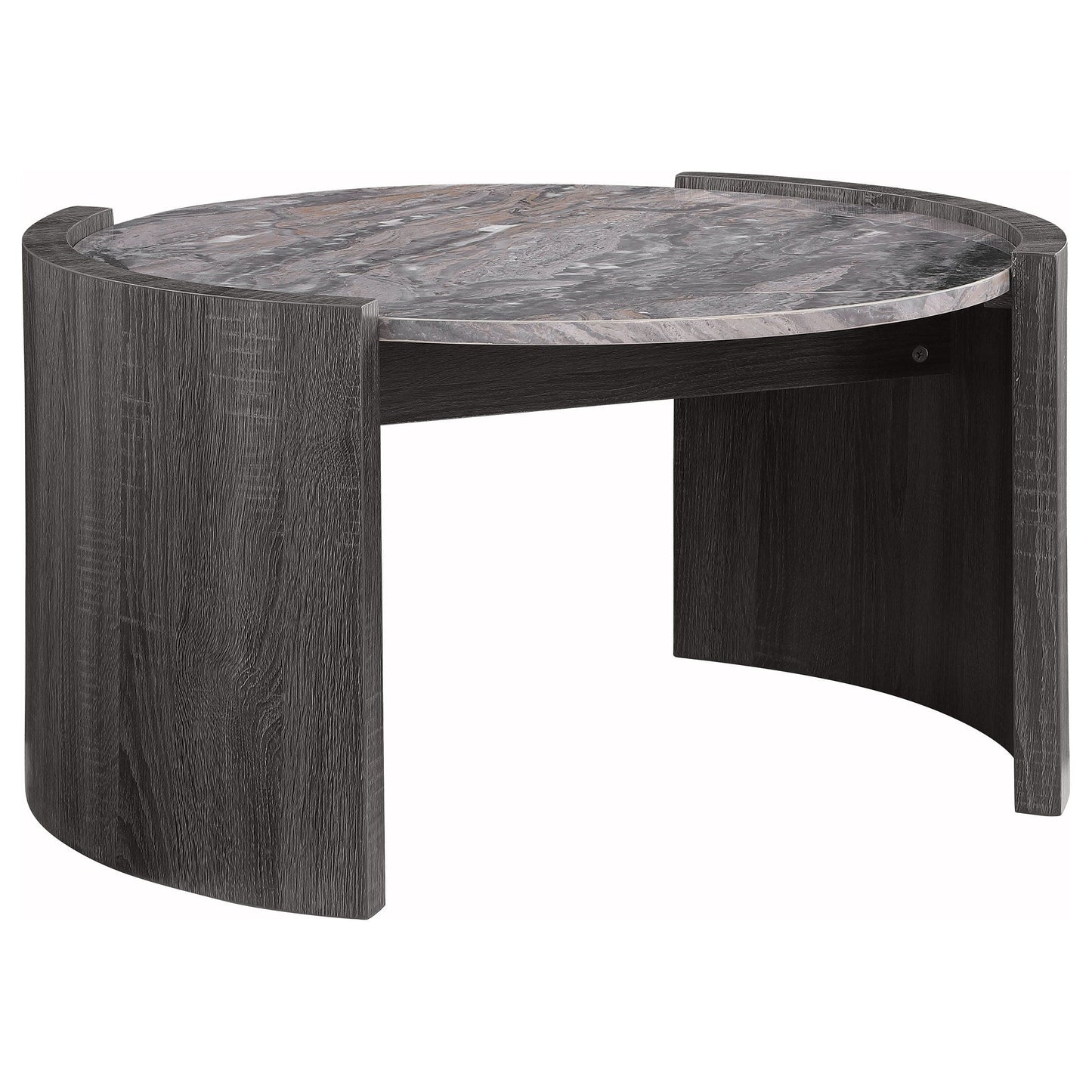 Gladstone 3-piece Coffee and End Table Set Distressed Grey