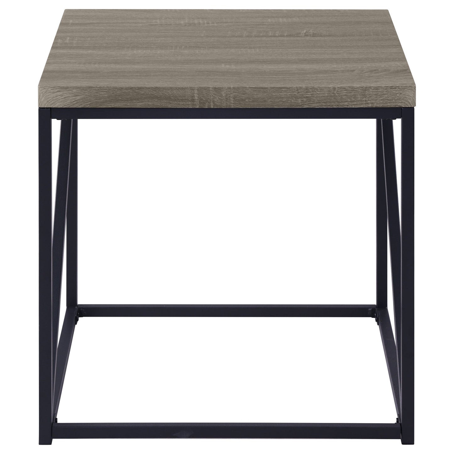 Birdie 2-piece Coffee and End Table Set Sonoma Grey