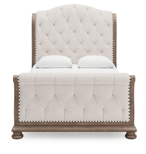 Ardenfield Upholstered Sleigh Bed