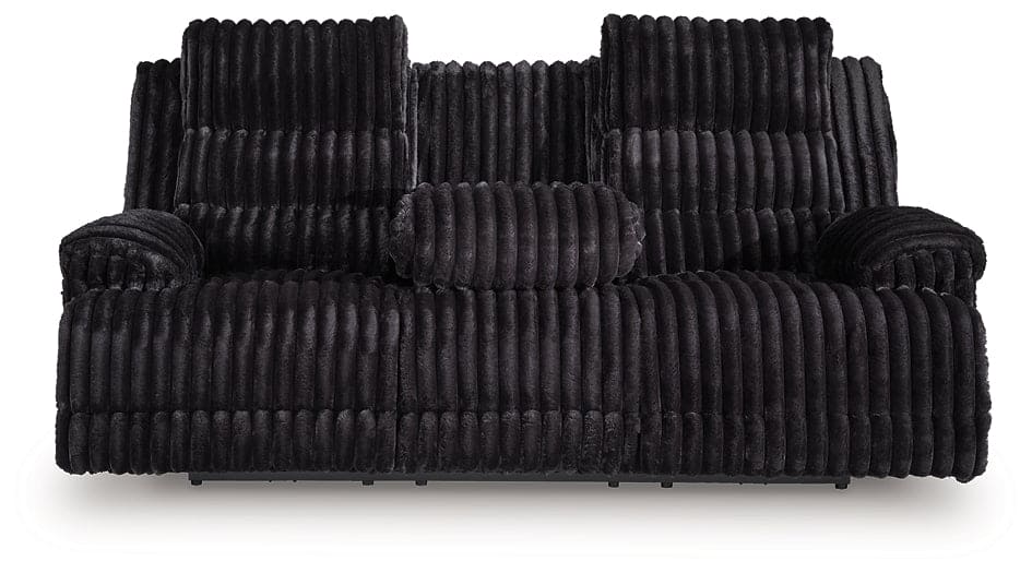 Rhines Falls REC PWR Sofa w/Drop Down Table