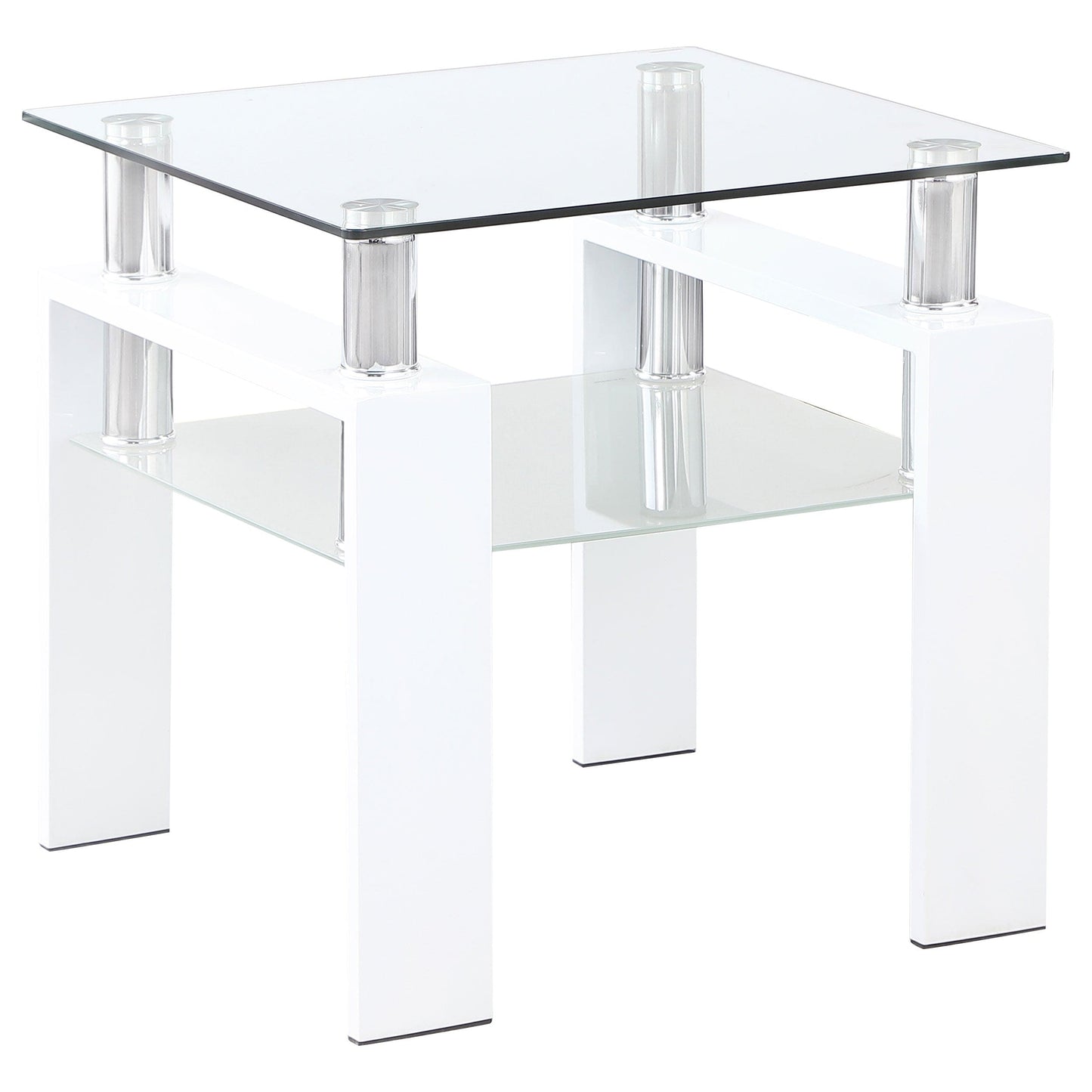 Dyer 3-piece Rectangular Coffee and End Table Set White