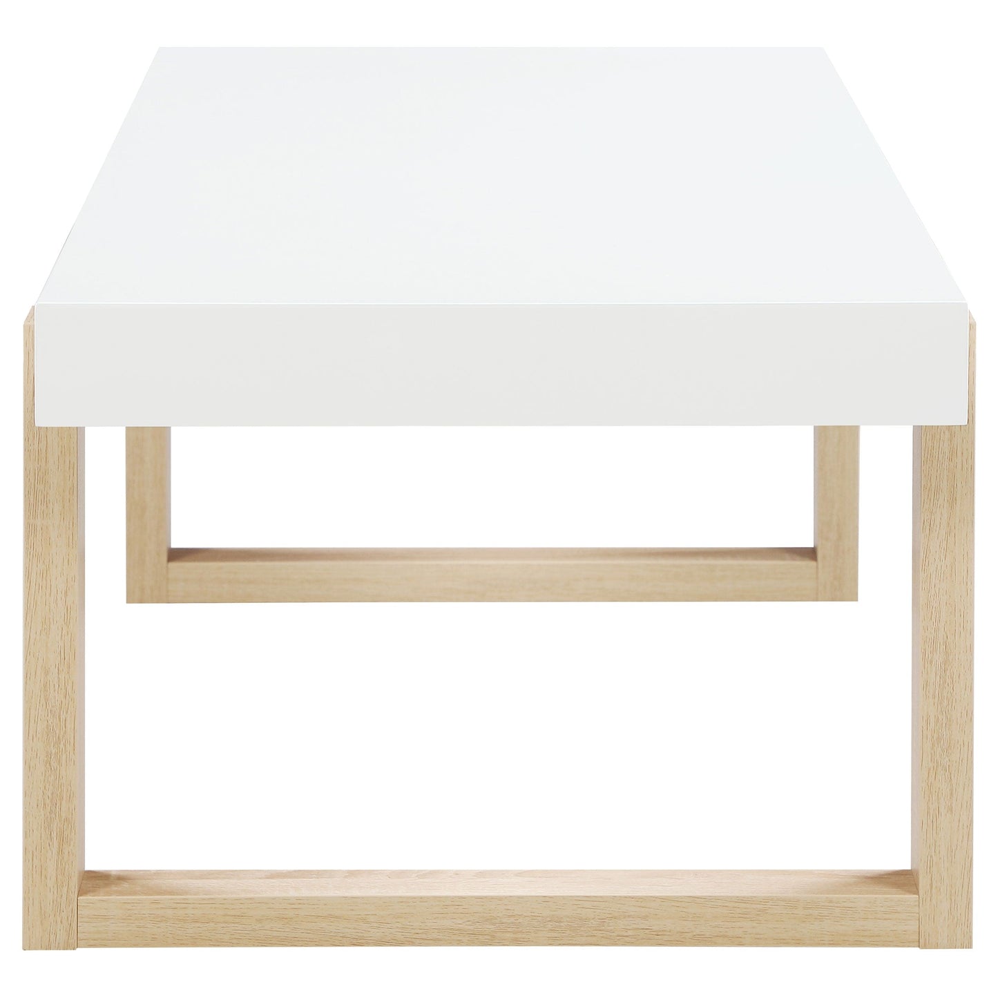 Pala 3-piece Coffee and End Table Set White High Gloss