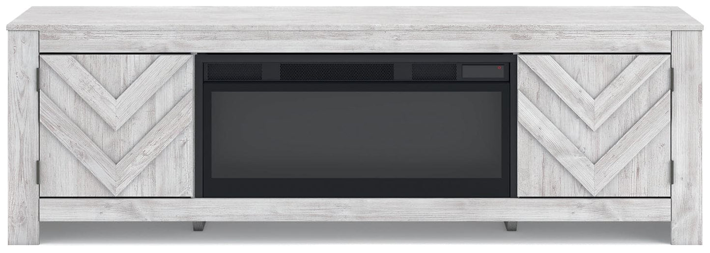 Cayboni 71" TV Stand with Electric Fireplace