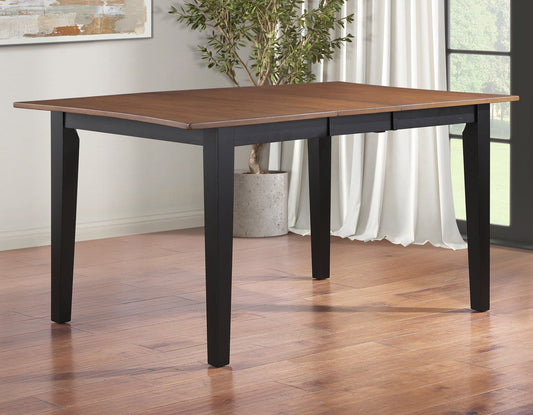 Joplin 50-62″ Dining Table with 12″ Leaf