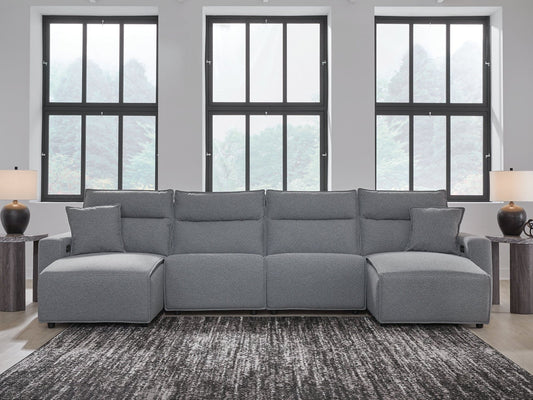 ModMax II 4-Piece Power Reclining Sectional with Chaise