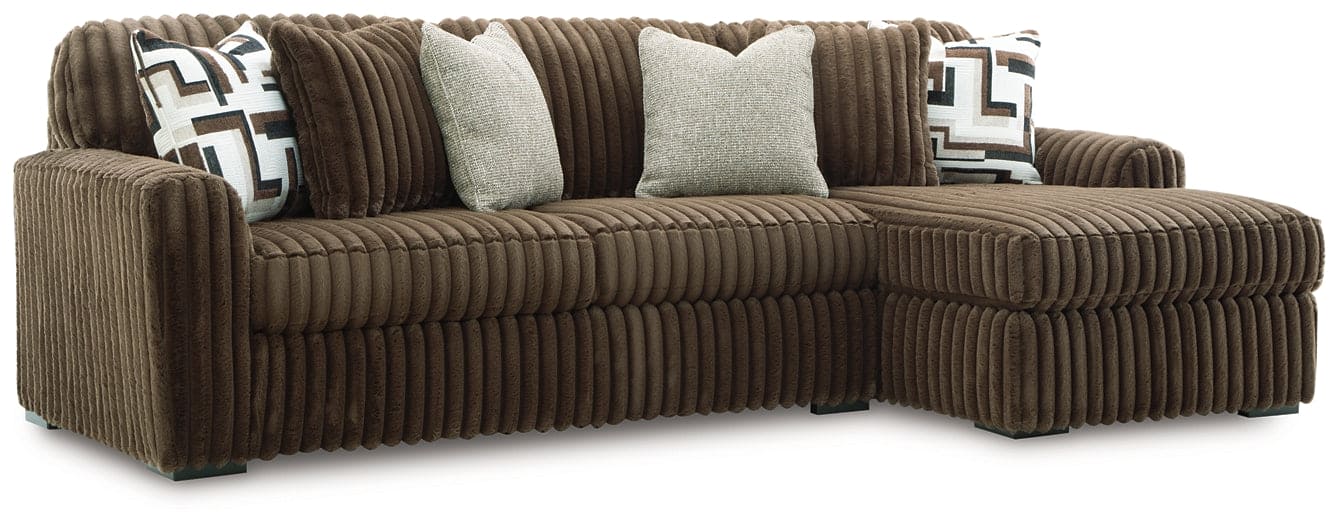 Midnight-Madness 2-Piece Sectional Sofa with Chaise