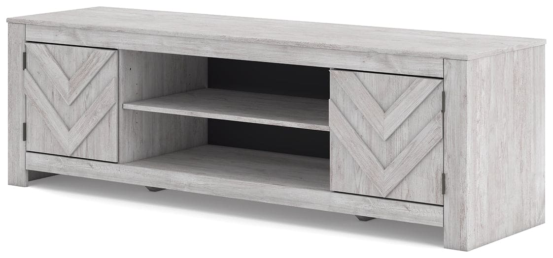 Cayboni LG TV Stand w/Fireplace Option