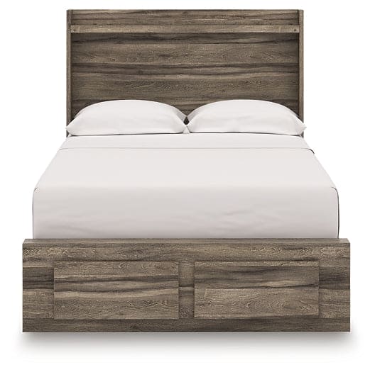 Elbrim Full Panel Storage Bed
