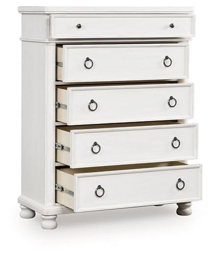 Rowlenstown Five Drawer Chest