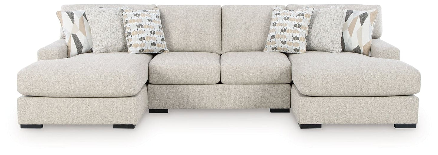 Laurelgrove 3-Piece Double Chaise Sectional