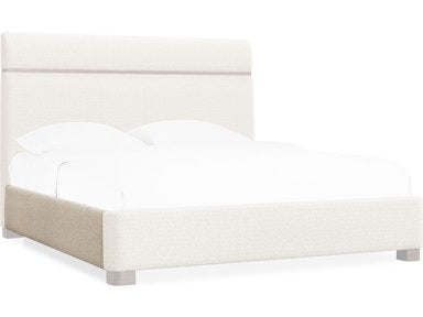 Hooker Furniture Bedroom Eleana Upholstered Queen Panel Bed