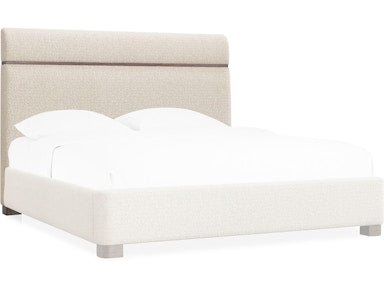 Hooker Furniture Bedroom Eleana Upholstered Queen Panel Bed