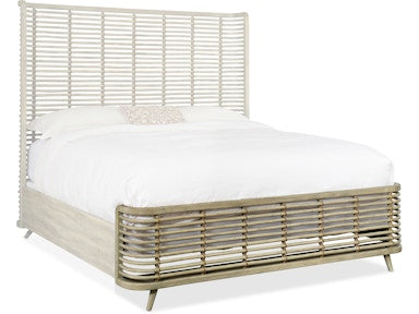 Hooker Furniture Bedroom Surfrider King Rattan Bed