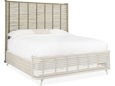 Hooker Furniture Bedroom Surfrider Queen Rattan Bed