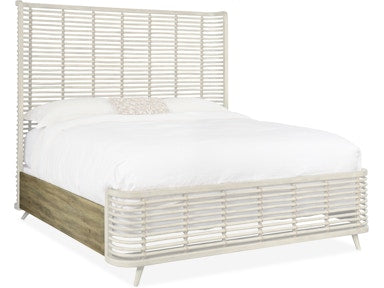 Hooker Furniture Bedroom Surfrider Queen Rattan Bed