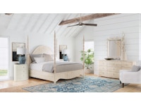Hooker Furniture Bedroom Serenity Jetty King Poster Bed