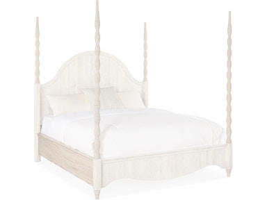 Hooker Furniture Bedroom Serenity Jetty King Poster Bed