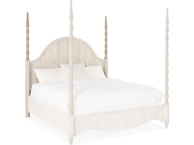 Hooker Furniture Bedroom Serenity Jetty King Poster Bed