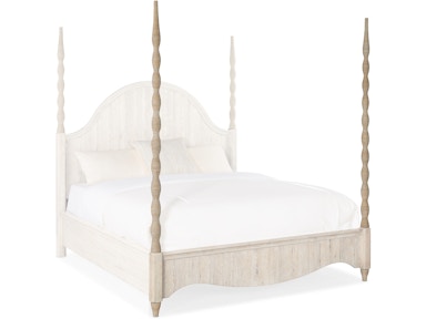 Hooker Furniture Bedroom Serenity Jetty King Poster Bed