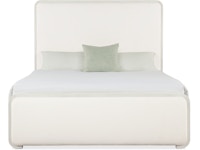 Hooker Furniture Bedroom Serenity Ashore Cal King Upholstered Panel Bed